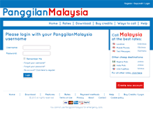 Tablet Screenshot of panggilanmalaysia.com